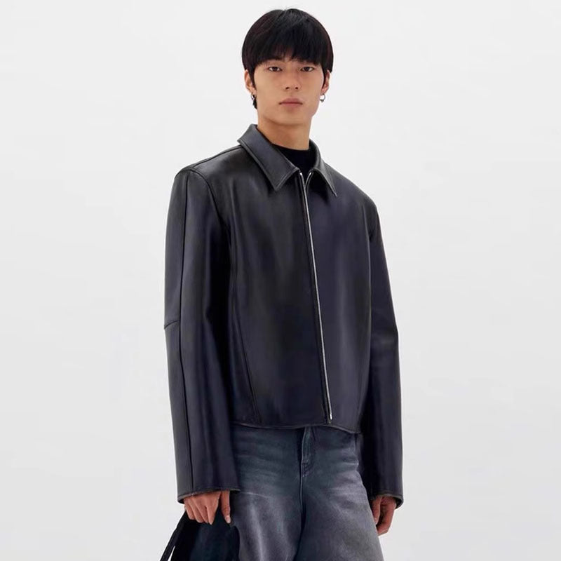 Veste en cuir moderne pour femmes Chic & Stil
