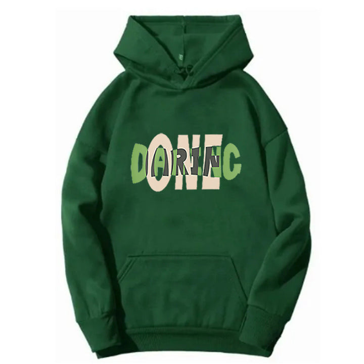 Women’s hoodie with large printed lettering Chic & Stil