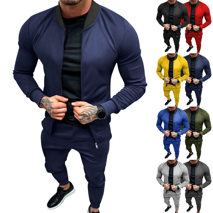 2-piece men's tracksuit with modern zip closure Lune London