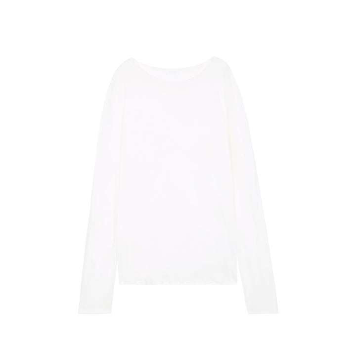 Chemise décontractée pour femme à manches longues en mélange de coton de haute qualité Chic & Stil