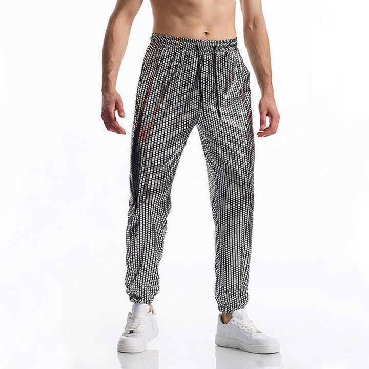 Men's sports joggers with reflective design Lune London