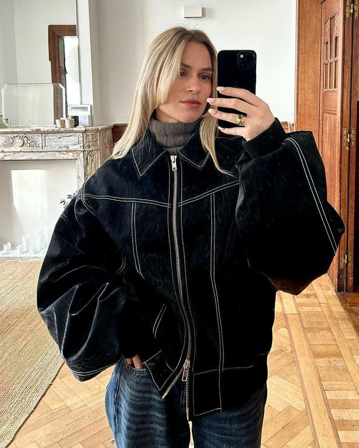 Oversized denim jacket for women Lune London