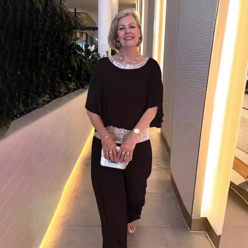 Lune London festive combined outfit for ladies