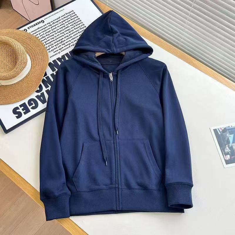Veste à capuche structurée pour femmes avec zip intégral Chic & Stil