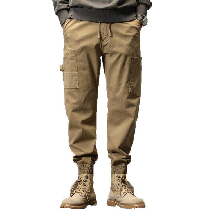 Pantalon cargo confortable pour hommes avec poches latérales pratiques Lune London