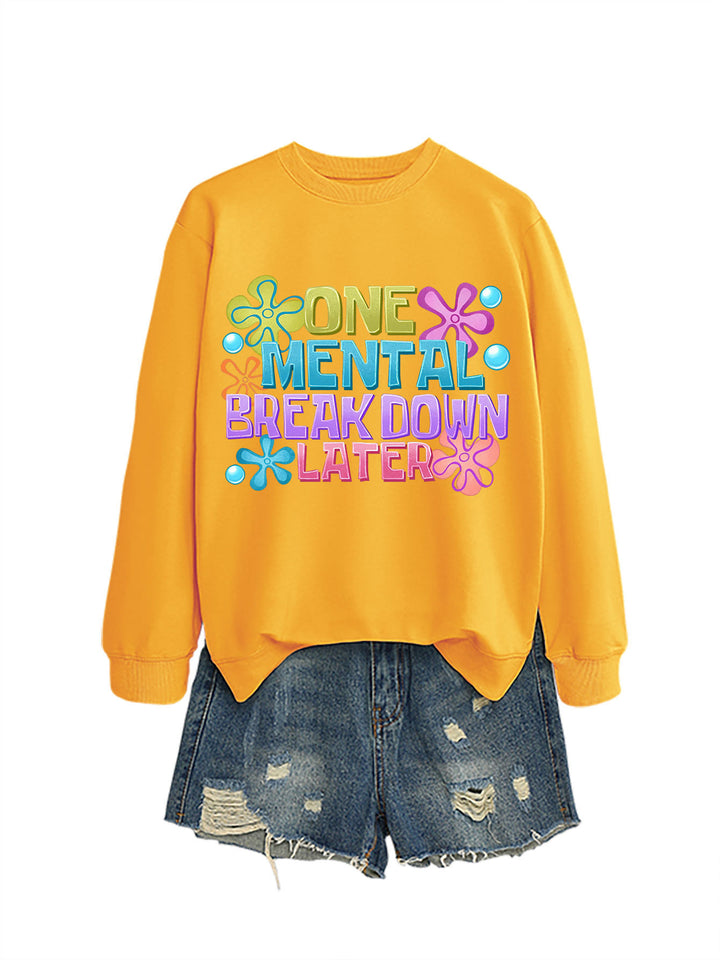 Sweatshirt pour femmes avec imprimé créatif Chic & Stil