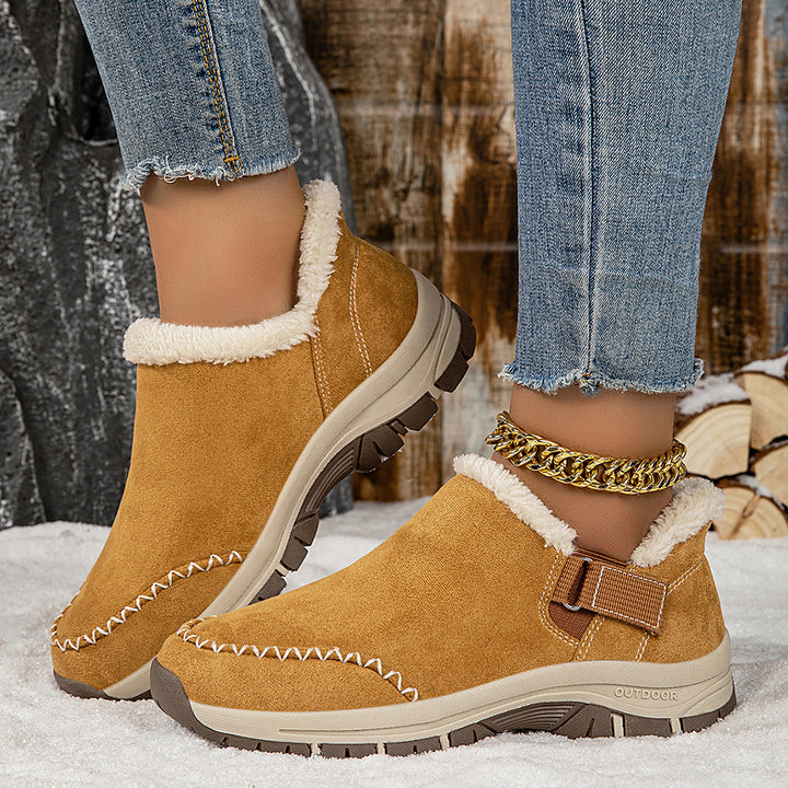 Women cozy slippers with non-slip sole and warm lining Lune London