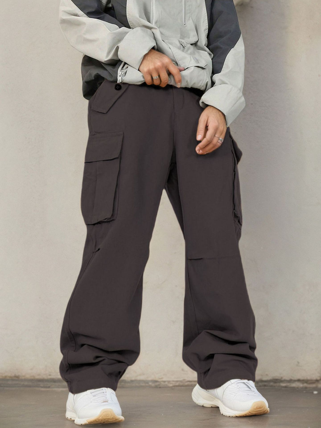 Cargo pants for women in a casual urban Lune London