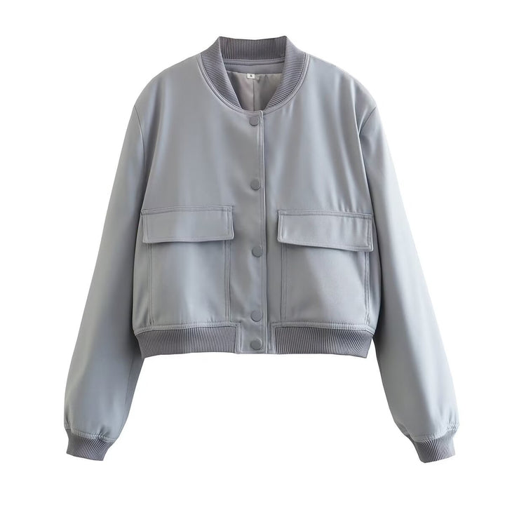Trendy utility jacket for women with practical pockets and elegant cut Lune London