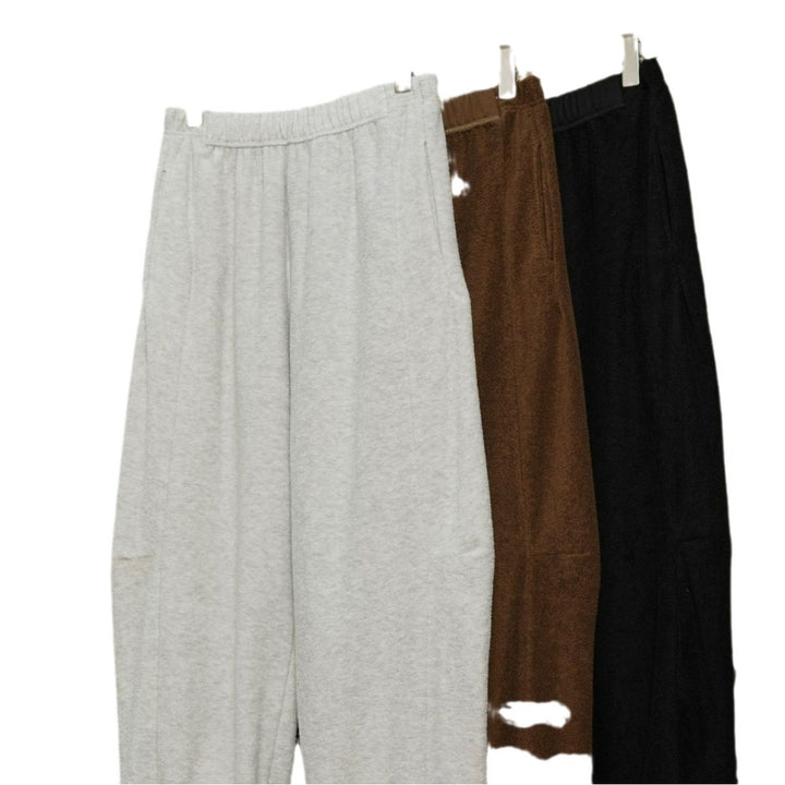 Pantalons de loisirs confortables pour femmes avec taille élastique et coupe décontractée Chic & Stil