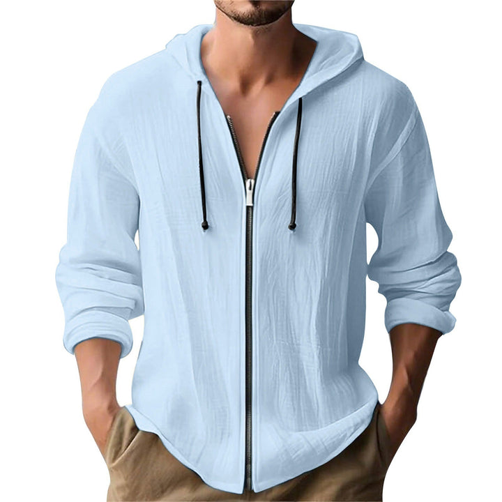 Men's Casual Hoodie Jacket with Zipper Lune London