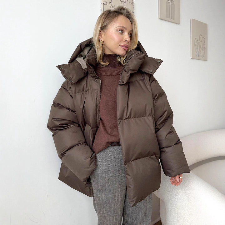Oversized down jacket for women Lune London
