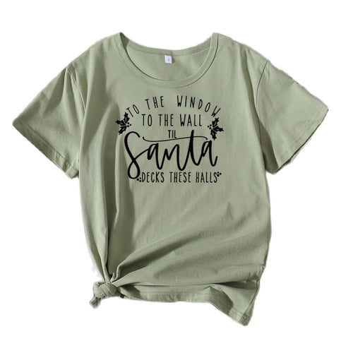 Women Graphic T-shirt Holiday Theme Lune London
