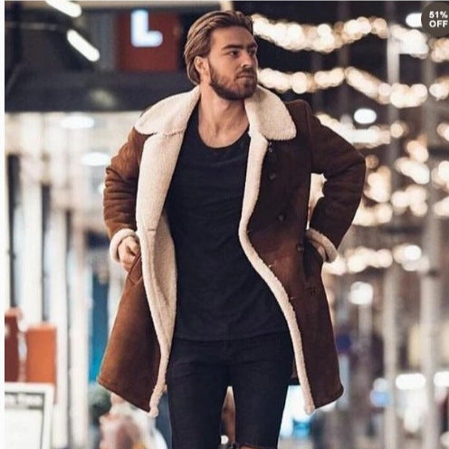 Men's Sheepskin Coat with Luxurious Teddy Lining Lune London