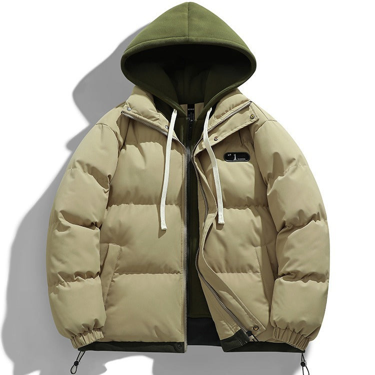 Urban jacket for men in down with removable inner lining Lune London
