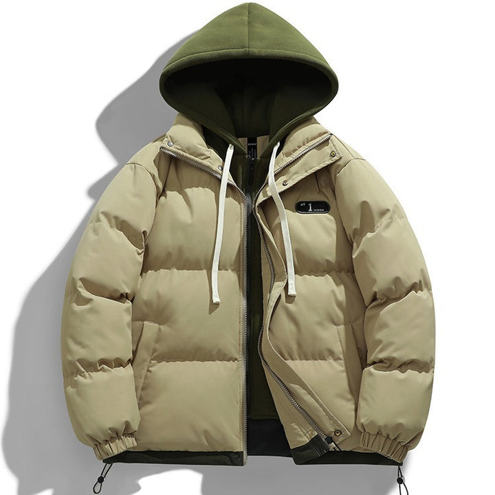 Urban jacket for men in down with removable inner lining Lune London