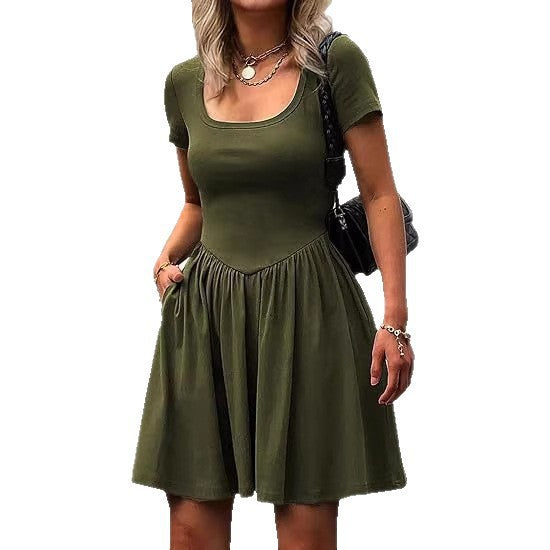 Women's Short Sleeve Dress Lune London