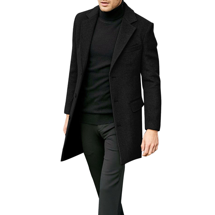 Elegant wool coat for men Lune London