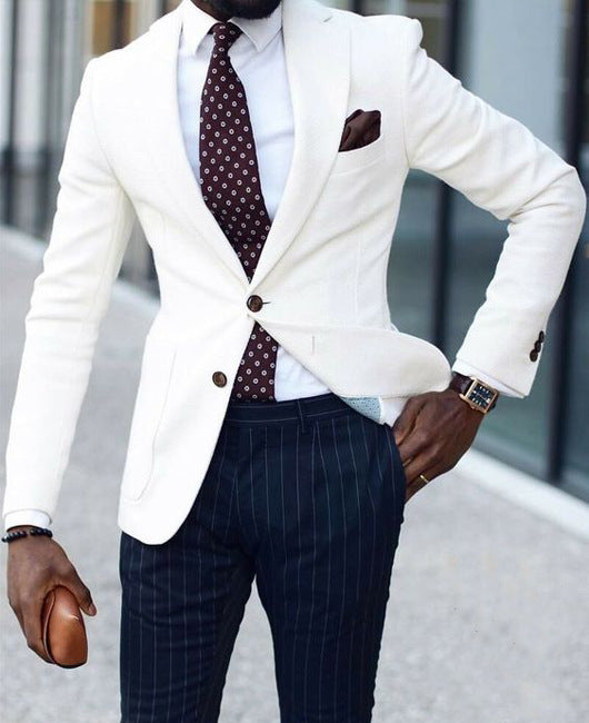 Elegant linen blazer for men with slim fit Lune London