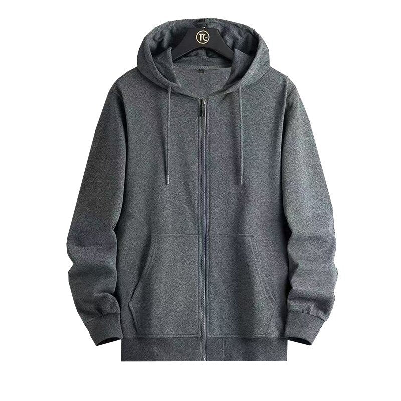 Hooded jacket for women with full zip and soft cotton blend Lune London