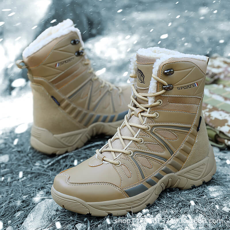 Waterproof winter hiking boots for women with insulating lining and non-slip sole Lune London