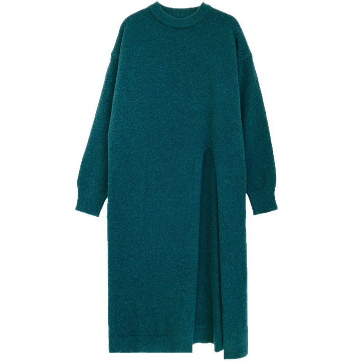Pull en tricot pour femmes avec manches longues et élégant col rond Chic & Stil