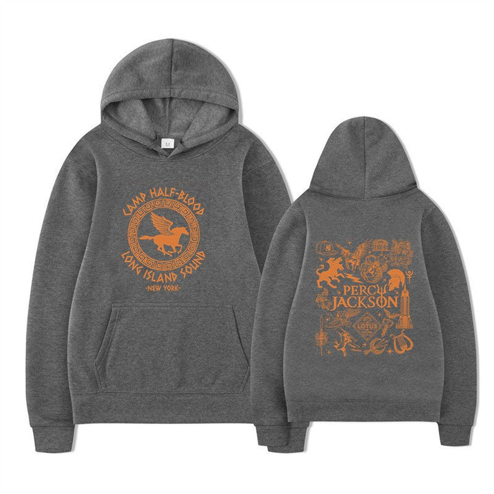 Women's hoodie with artistic mythology print Chic & Stil