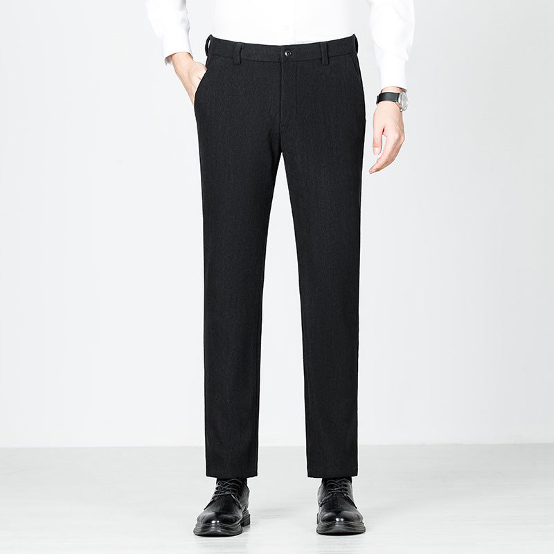 Elegant suit pants for men with a fine texture and a modern cut Lune London