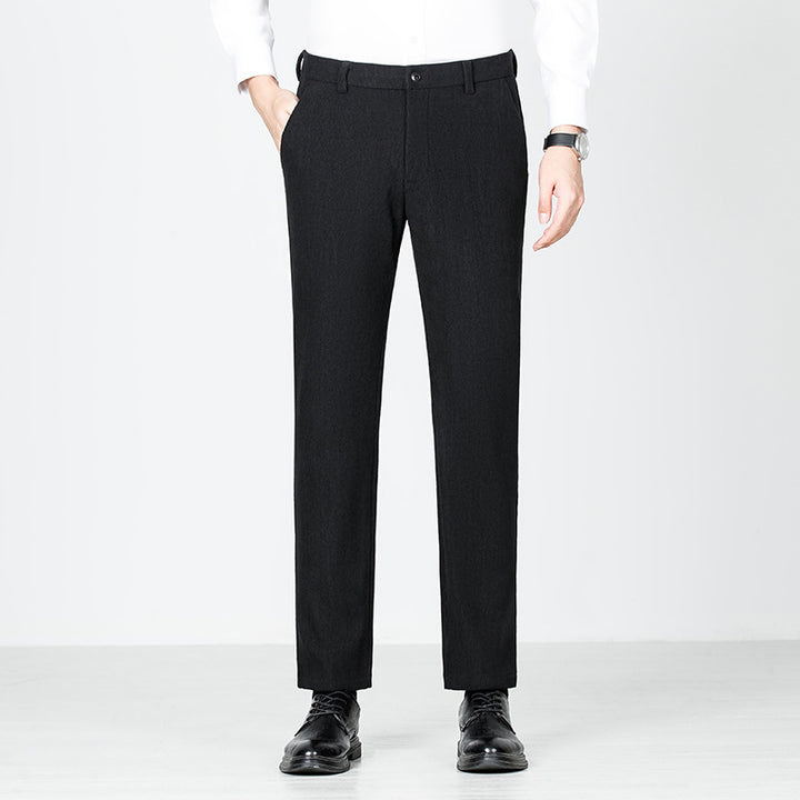 Elegant suit pants for men with a fine texture and a modern cut Lune London