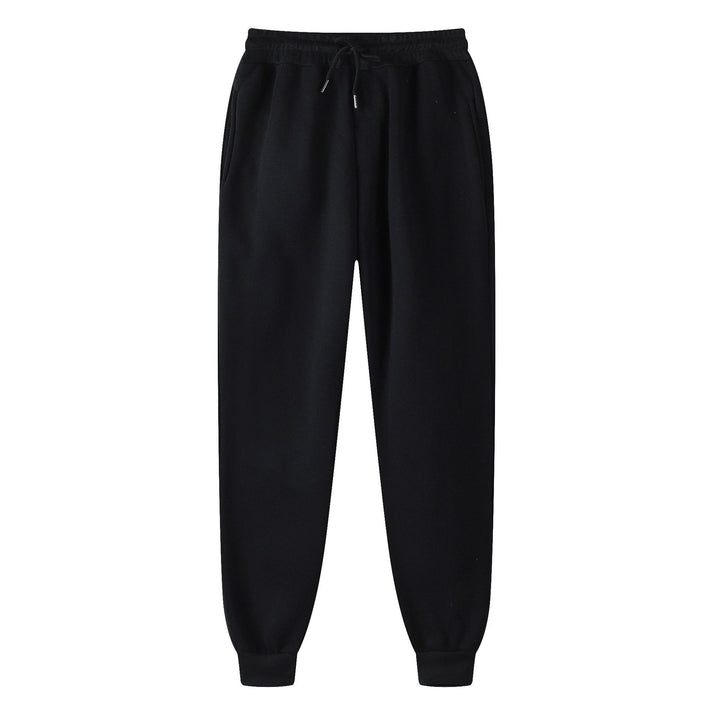 High-quality cotton blend sports set for men with hood and elastic waistband Lune London