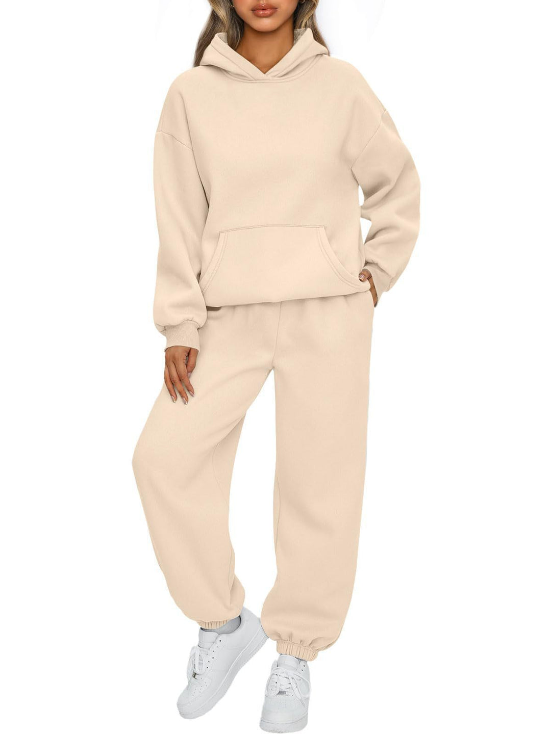 Women's Hoodie and Chic Sports Tracksuit