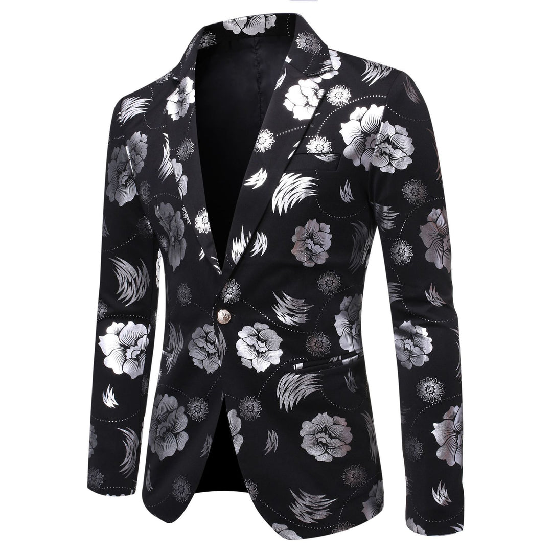 Veste élégante pour hommes avec un motif floral luxueux Lune London
