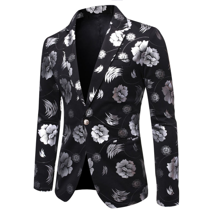 Veste élégante pour hommes avec un motif floral luxueux Lune London