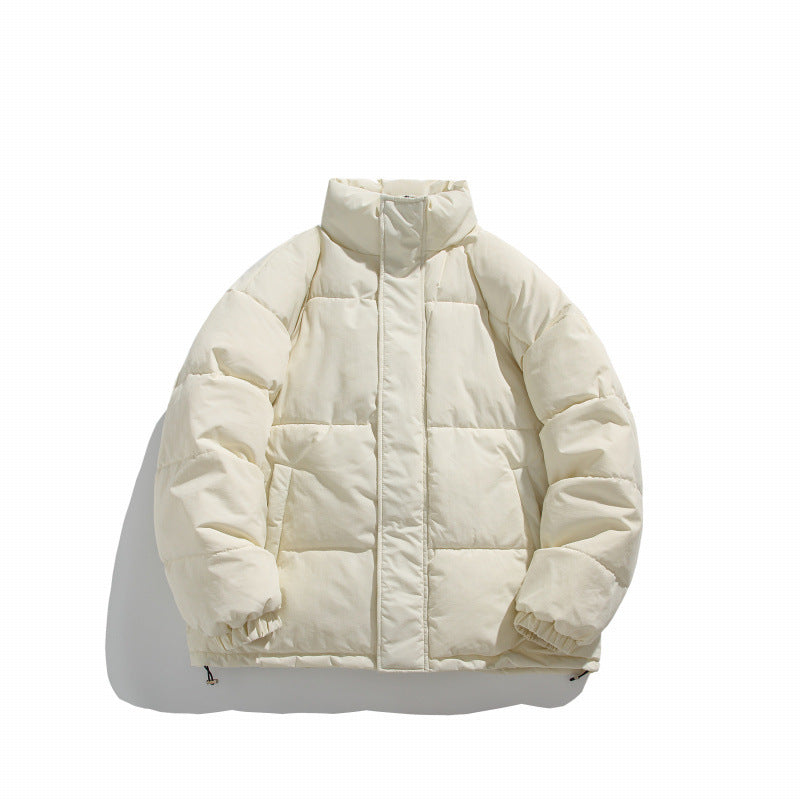 Ladies quilted winter jacket with high collar Lune London