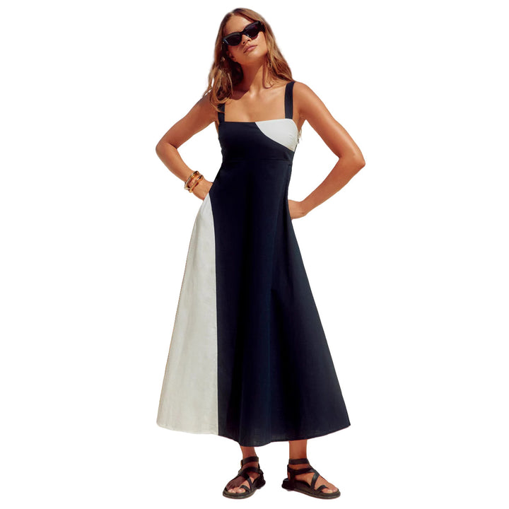Women's maxi dress made of breathable fabric Lune London