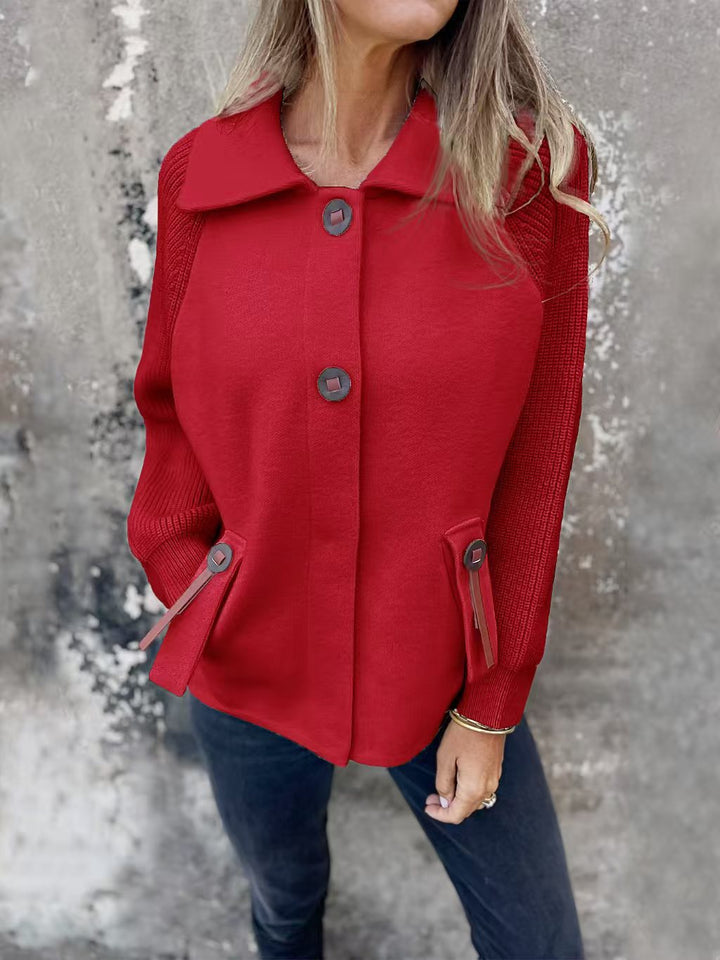 Women’s leisure jacket with structured design and practical pockets Lune London