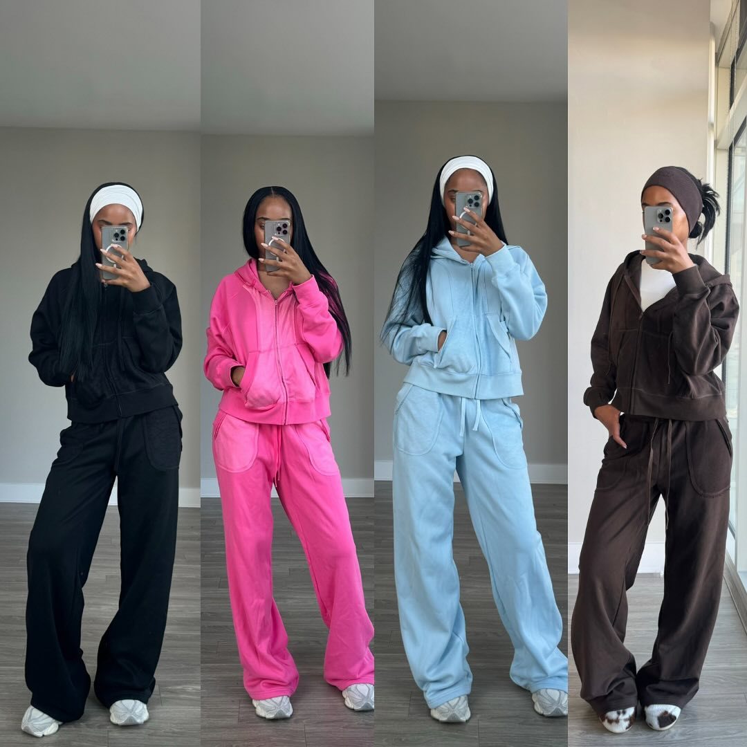 Casual lounge set for women with hood and loose fit Lune London