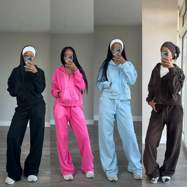 Casual lounge set for women with hood and loose fit Lune London