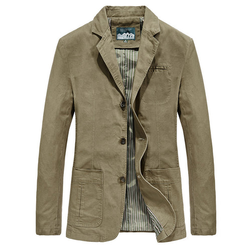 Veste décontractée en coton pour hommes Lune London
