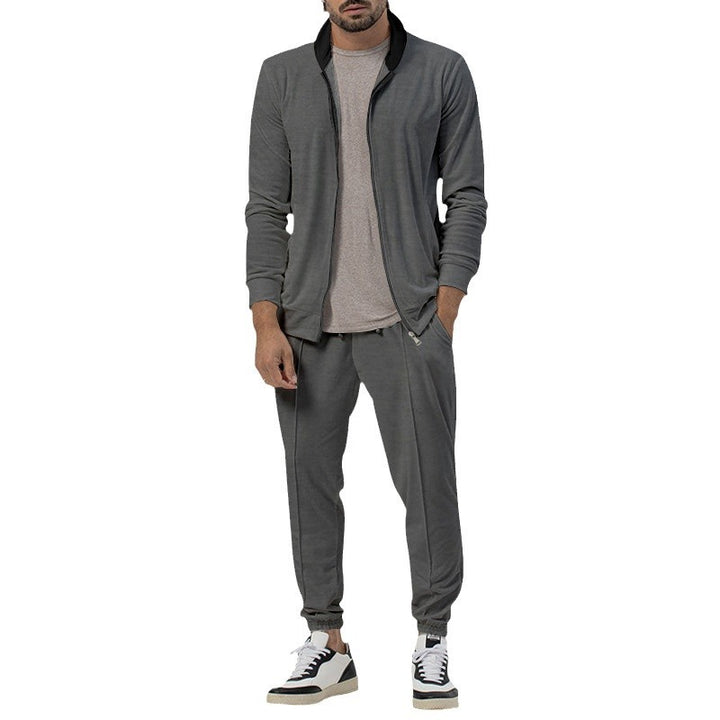 Men's sporty leisure suit with full zip and side pockets Lune London