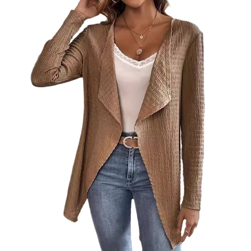 Ladies Casual Long Cardigan Lune London