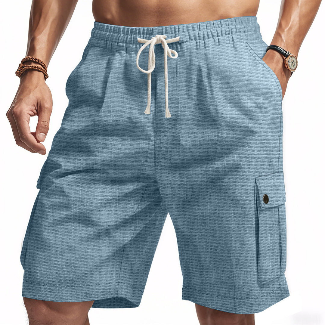 Casual cargo shorts for men with breathable side pockets Lune London