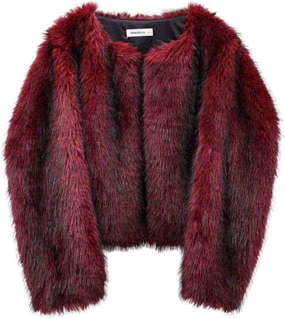 Ladies Padded Faux Fur Jacket Lune London