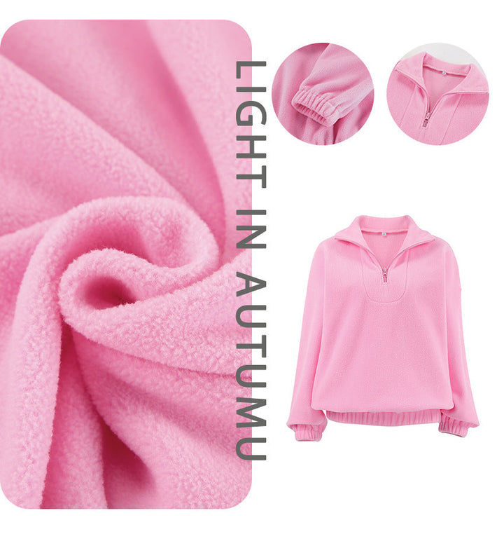 Ladies Fleece Pullover Lune London