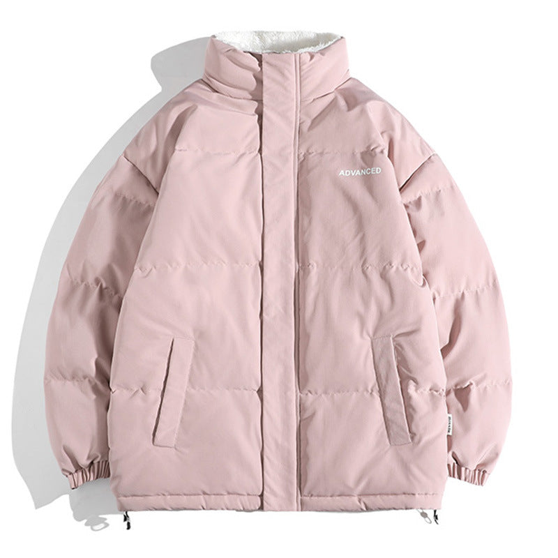 Ladies comfortable quilted jacket with high collar Lune London