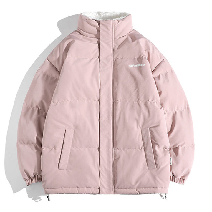 Ladies comfortable quilted jacket with high collar Lune London