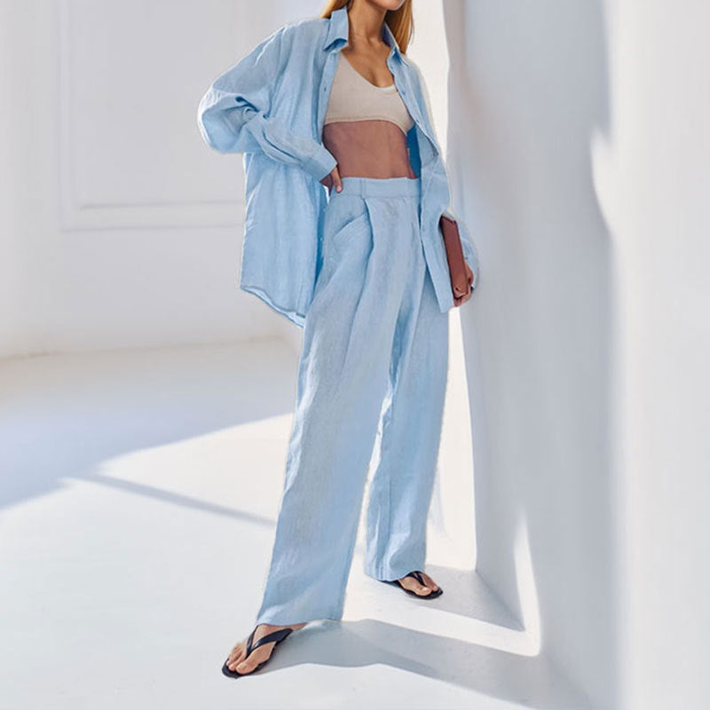Haut d'été décontracté pour femmes avec des manches larges et des poches Chic & Stil