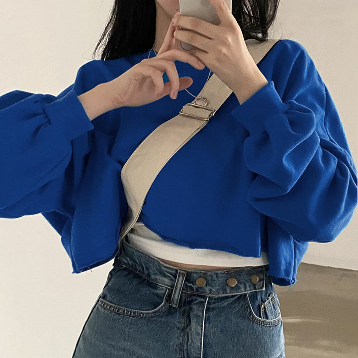 Women's Cropped Sweatshirt Lune London