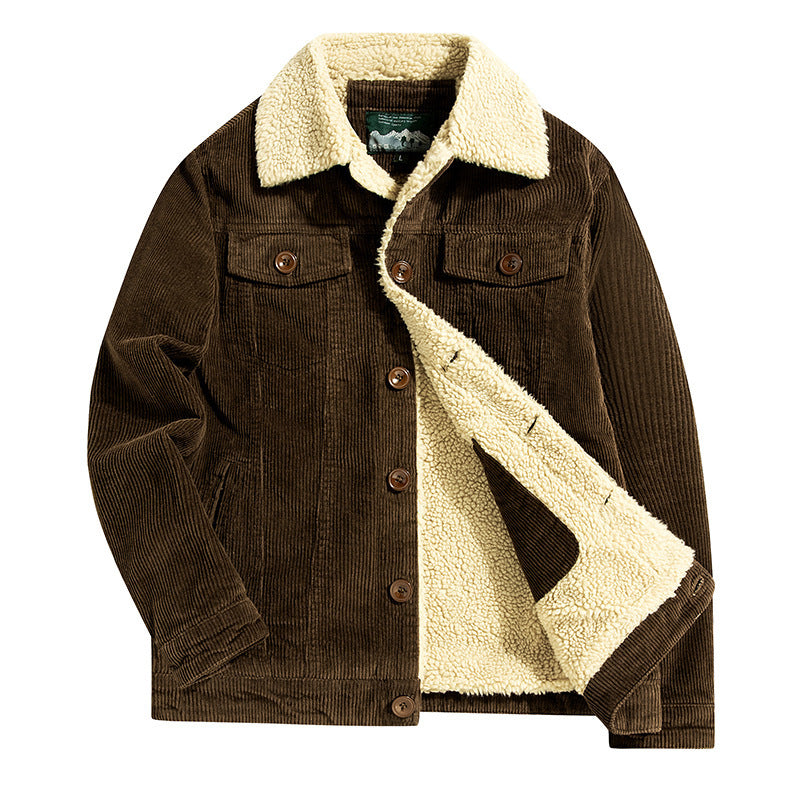 Men's corduroy jacket with cozy lining Lune London