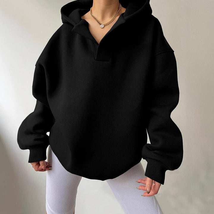 Ladies Oversized Hoodie with Unique Lune London